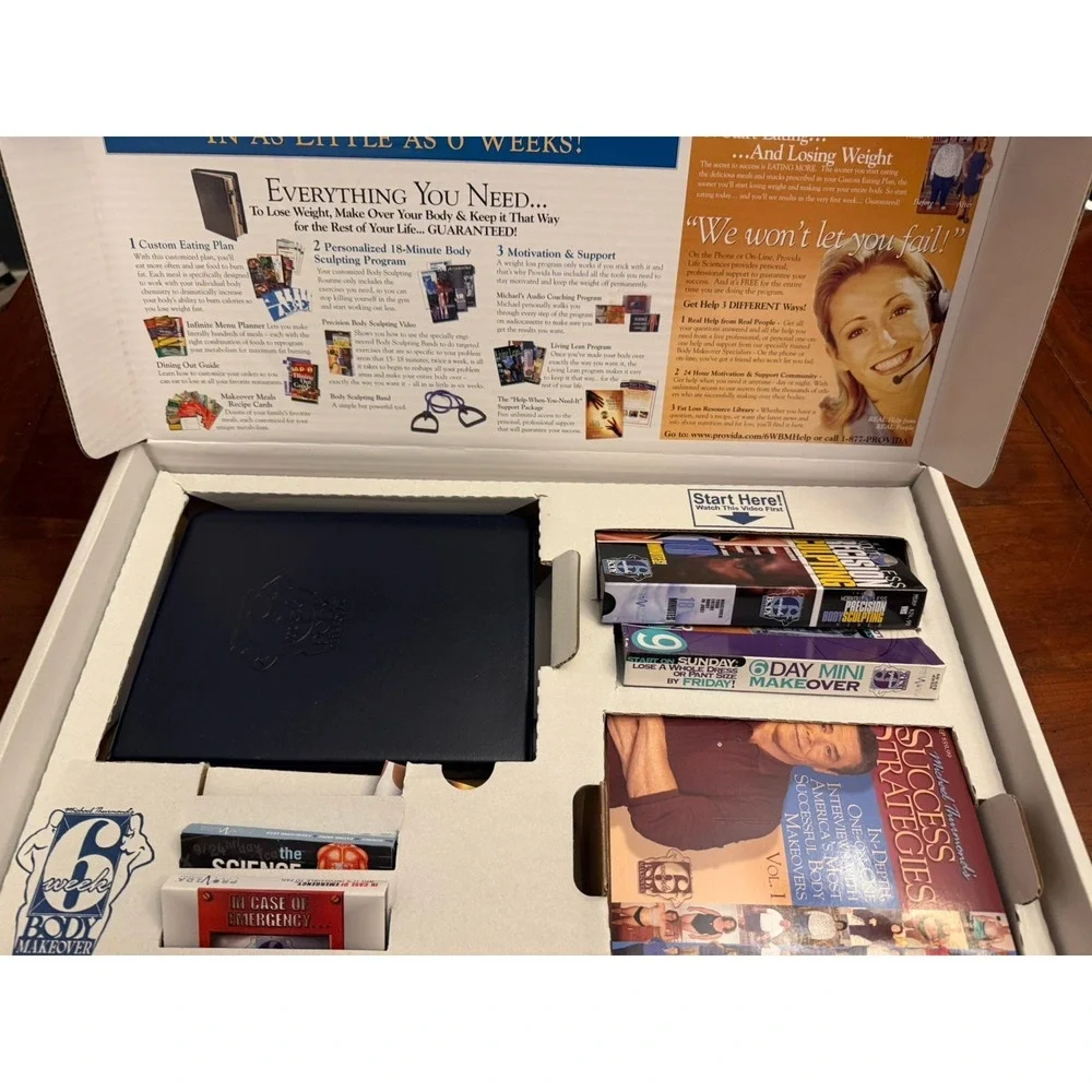Michael Thurmond's 6 Week Body Makeover Kit Provida Life Sciences New Box Set